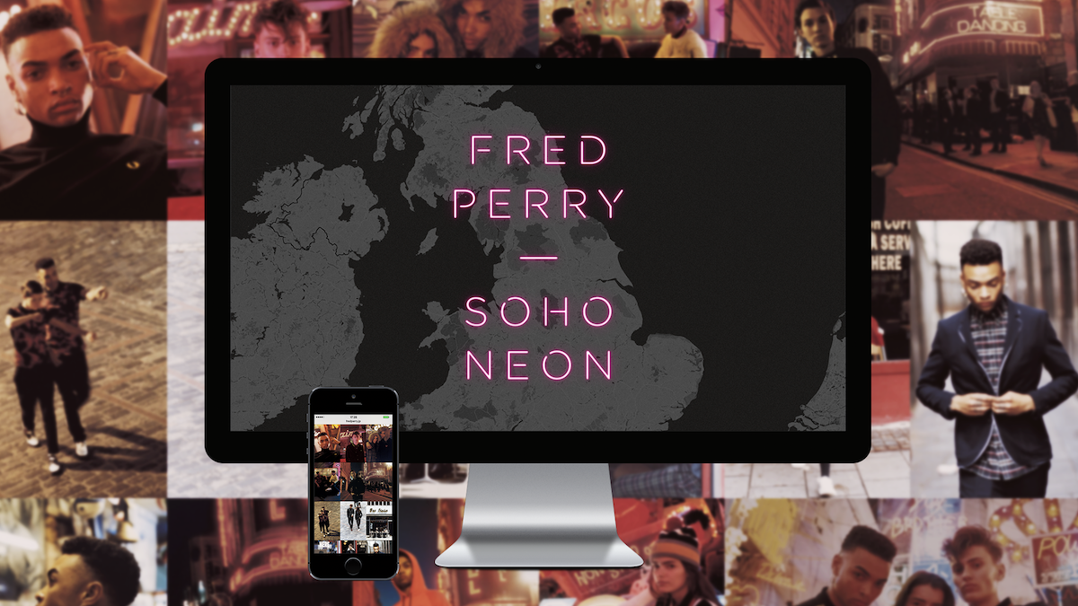 FRED PERRY SOHO NEON 2014A/W