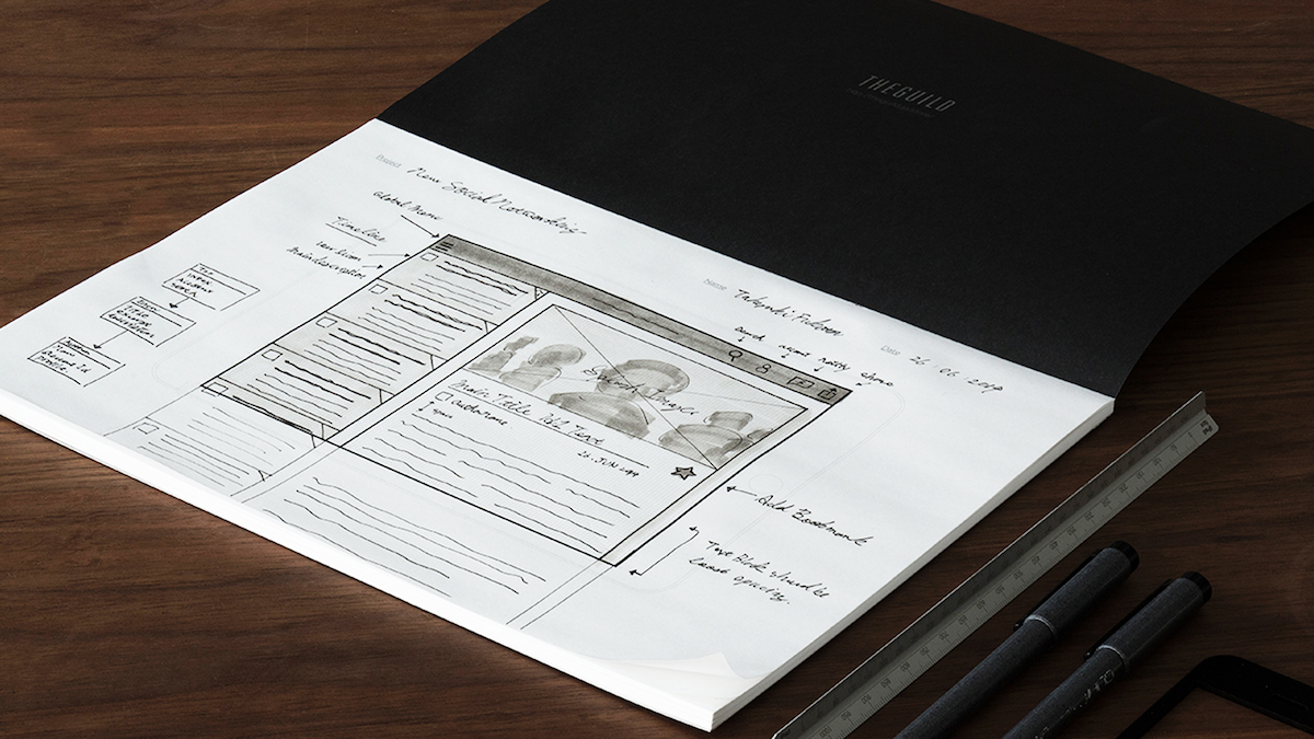 Paper Prototyping Pad for Tablet